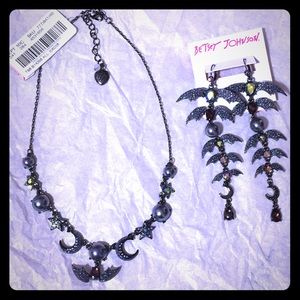 Betsey Johnson jewelry set